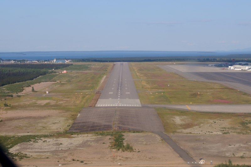 082513 Landing Runway 8 at Goose Bay